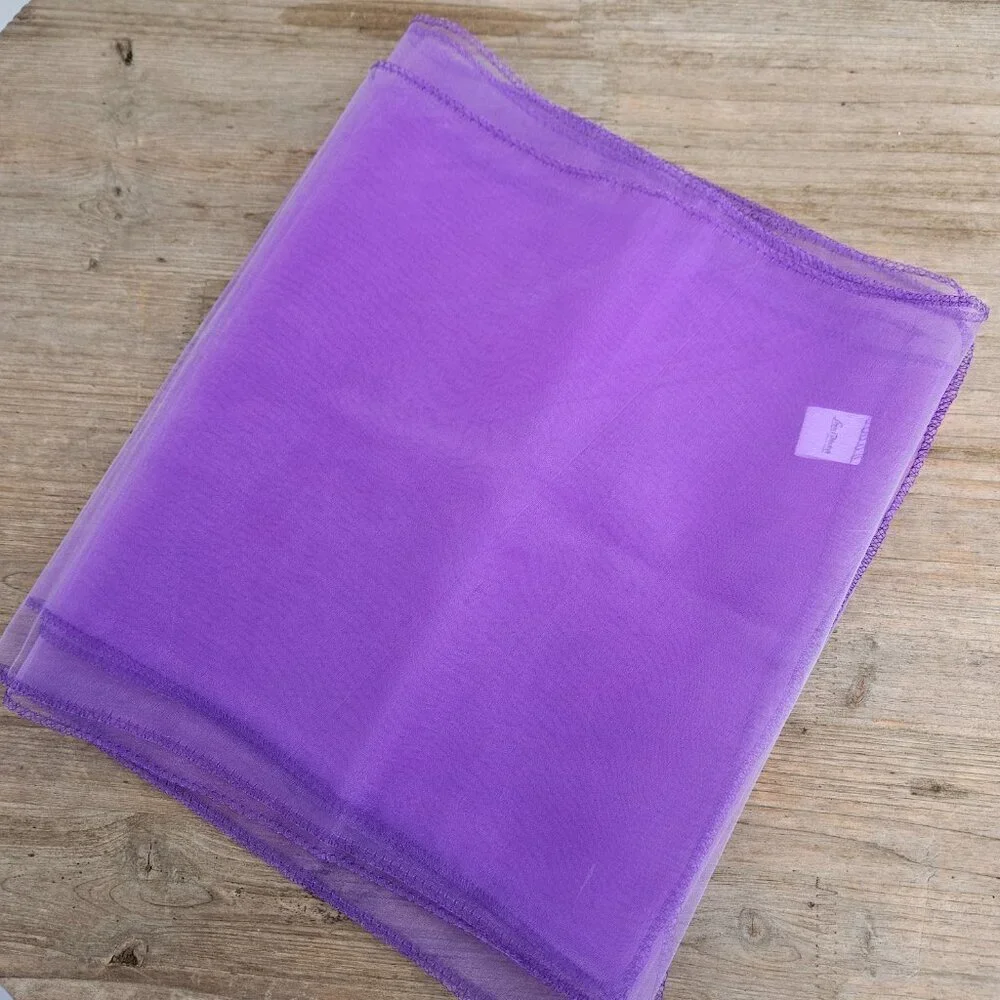 Organza Table Runners 25 Lavender Purple 14